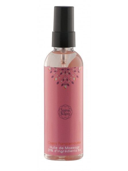 Huile corps "cassis-pamplemousse" image